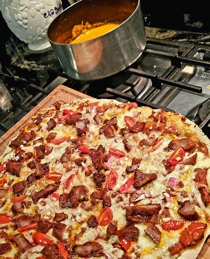 pizza de chicharrrron