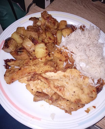 Pechugas con patatas