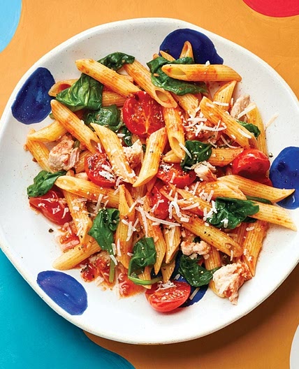 Tuna And Cherry Tomato Pasta