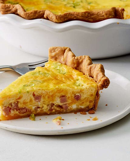Easy Ham and Cheese Quiche