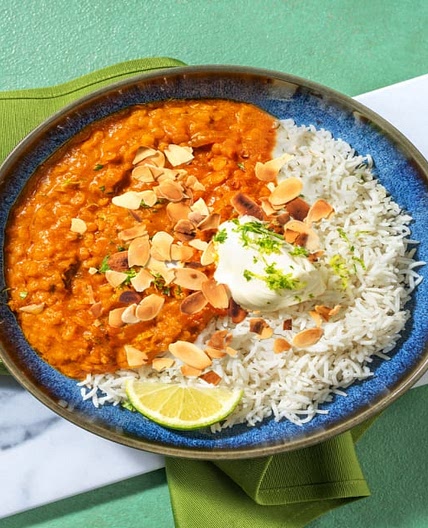 Dahl Bowl : lentilles corail, coco & curry Recette pour robot de cuisine | 4 personnes max