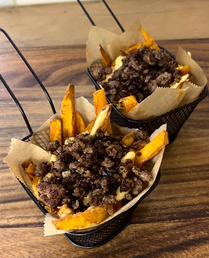 Sweet potato animal fries