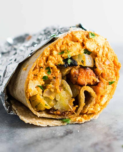 The Best Vegan Breakfast Burrito