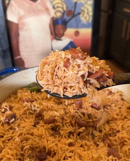 Diri Kole Ak Pwa Rouj / Haitian Red beans and rice/ Rice and peas