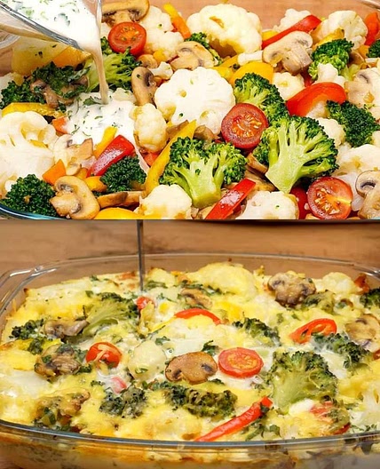 Vegtable quiche/casserole