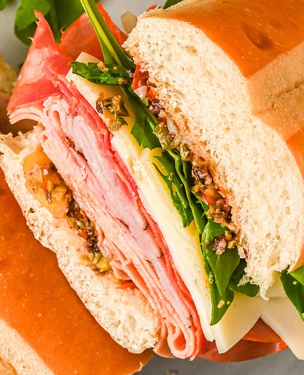 Classic New Orleans Muffuletta Sandwich Recipe