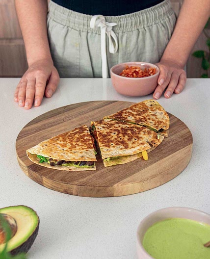 Kimchi Quesadillas
