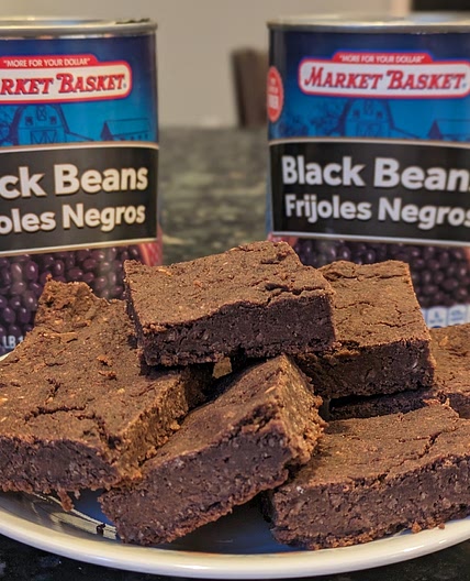 Black Bean Date Brownies