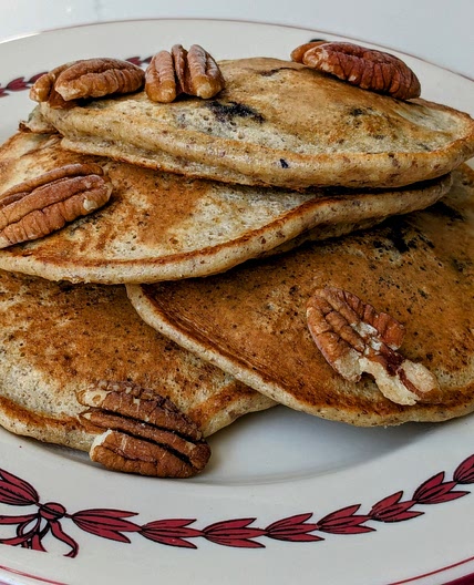 Mom's Blueberry Cottage Cheese Pancakes