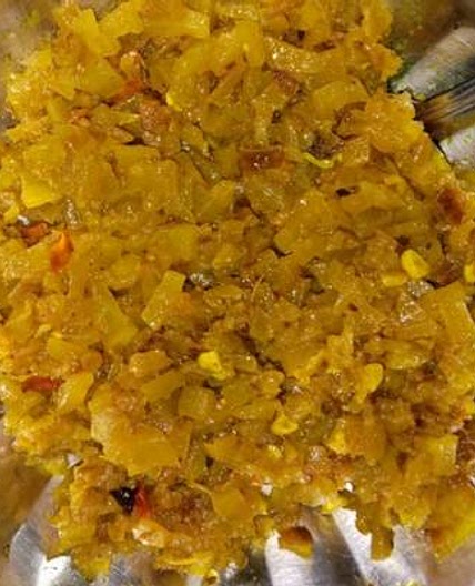 पपीता भुजिया (Papite ka bhujiya)