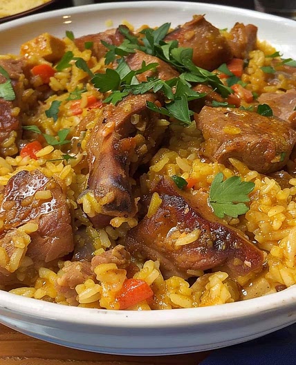 Arroz con costilla