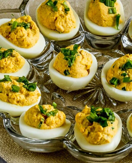 Spicy Deviled Eggs (with Chipotle and Lime)
