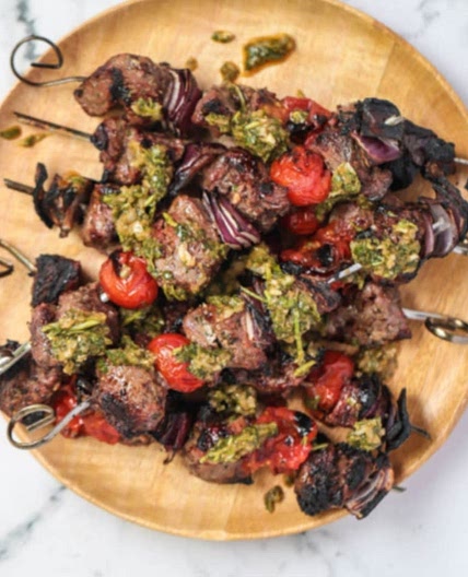 Beef skewers