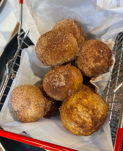 Air Fryer Banana Donut Holes