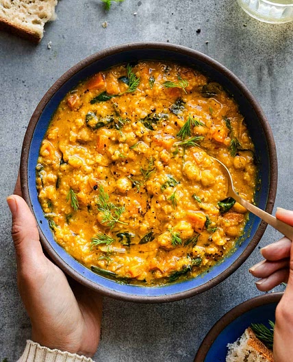 Lemony Chickpea Soup