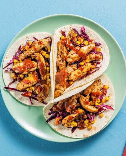Seared Chili-Cumin Chicken Tacos