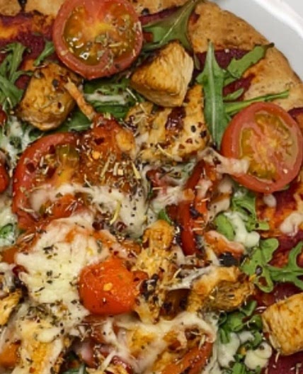 Chicken Pizza Flatbread