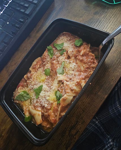 Lasagna Bowl Crockpot Meal Prep