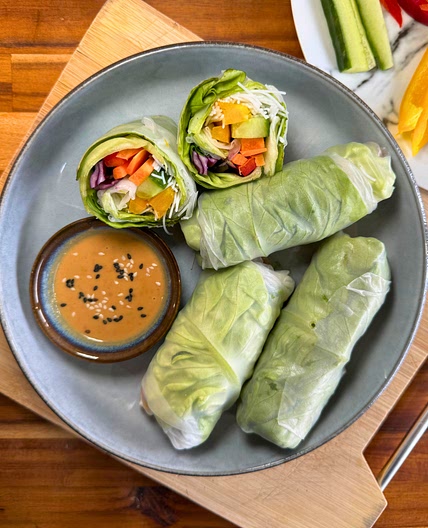 Rainbow Summer Rolls
