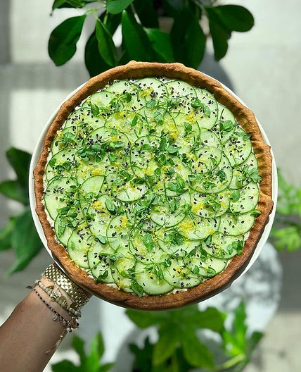 TARTE fraîcheur - THON/CONCOMBRE