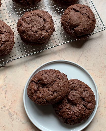 Double chocolate cookies 🍪 