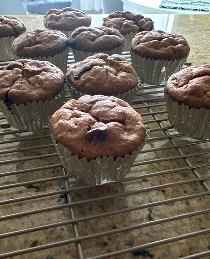 GF DF Banana Bread Muffins