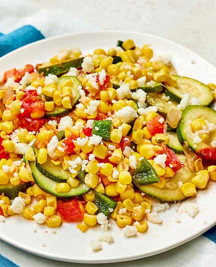 Calabacitas con Elote (Zucchini with Corn)
