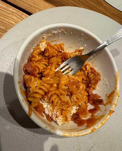 Carmelized Onion Pasta