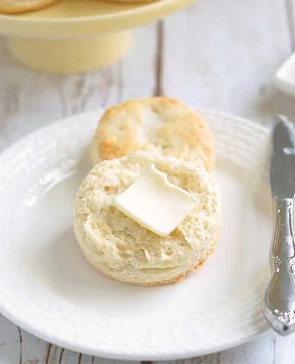 Flaky Sourdough Biscuits