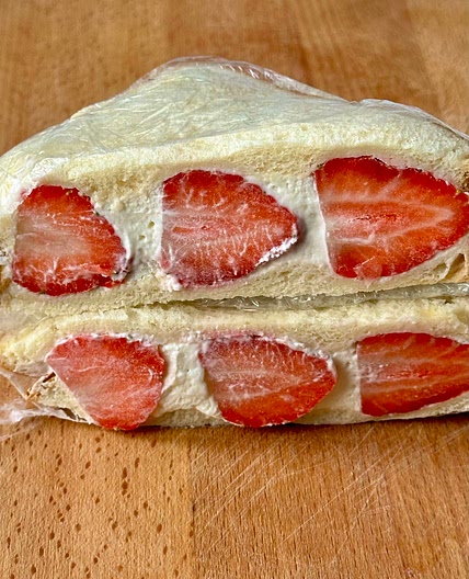 Japanese Strawberry Cream Sando