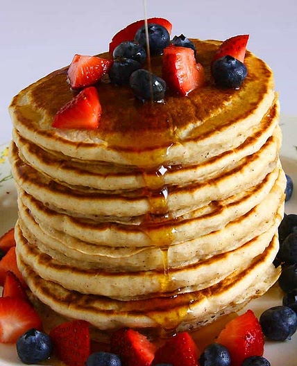 Eggless Pancakes Recipe