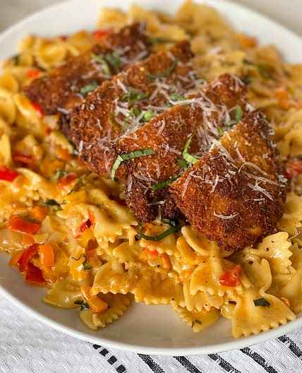 Louisiana chicken pasta 