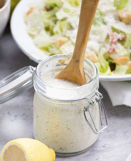 Caesar dressing without anchovies