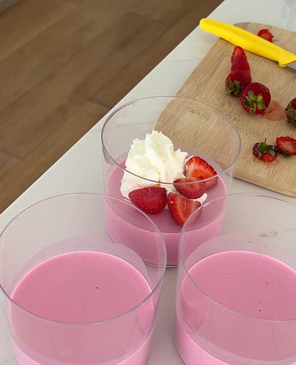 2 ingredient Pana Cotta