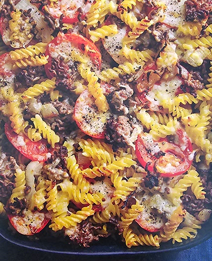 Cheeseburger Pasta Bake