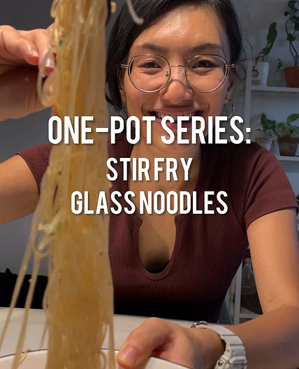 Glass noodles are the OG “instant” noodles because you don’t eve