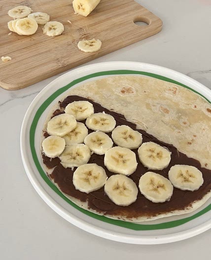Dessert quesadilla