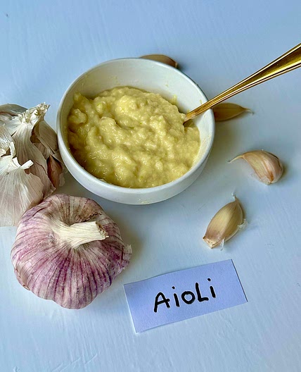 Spanish Garlic Sauce - Aioli
