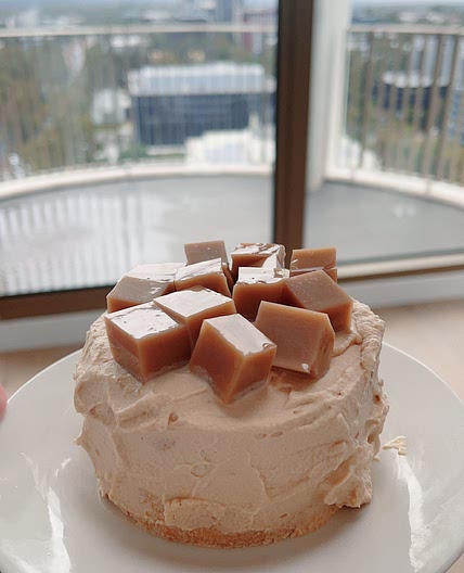 Royal milk tea chiffon cake