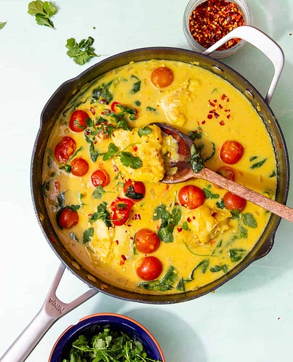 Simple Cod Curry