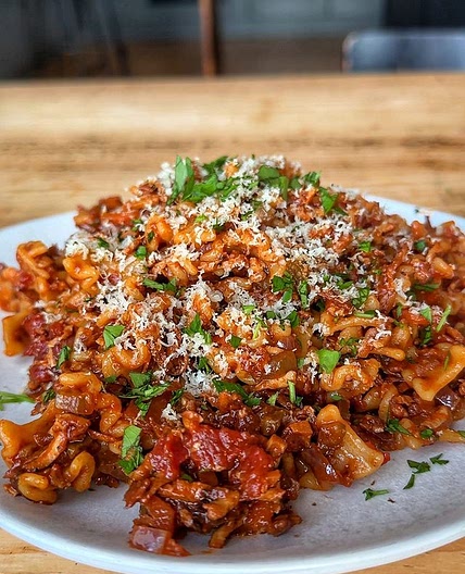 A rich tofu ragu is my weeknight winner whatever the weather 🏆 w