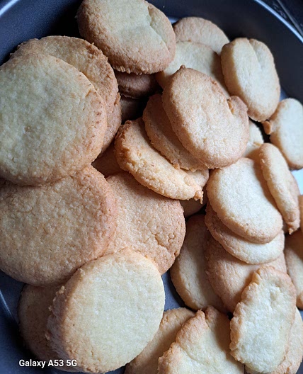 Sablé à la noix de coco (environ 40 biscuits)