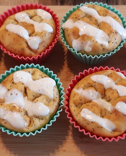 Zitronen Muffins kalorienarm