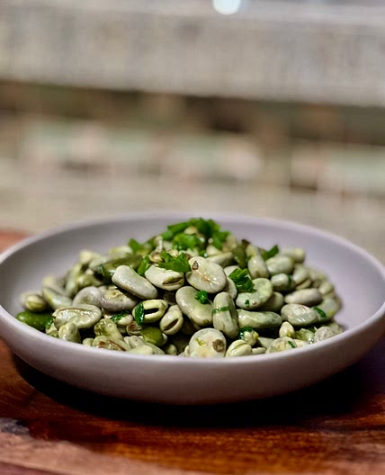 Broad Bean Stir Fry | 清炒蚕豆