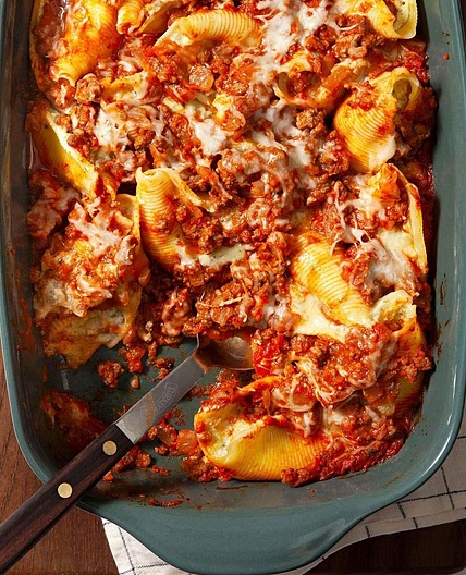 Easy Beef-Stuffed Shells