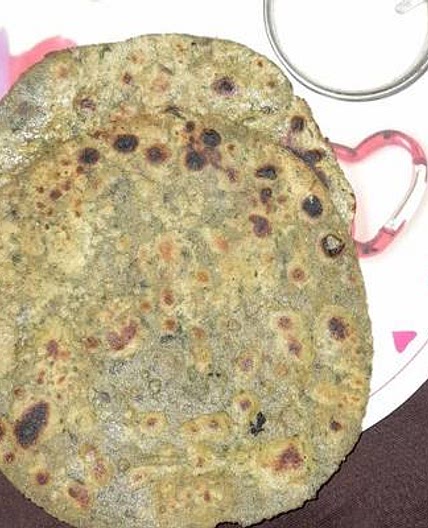 पालक के पराठे (palak ke paratha recipe in Hindi)