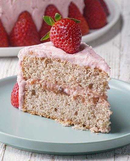 Strawberry Jam Cake