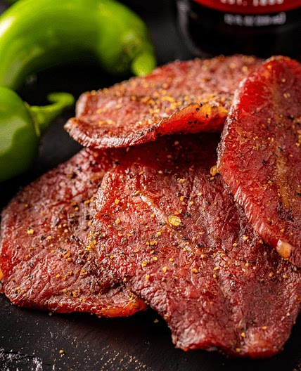 Dr. Pepper Jalapeno Beef Jerky