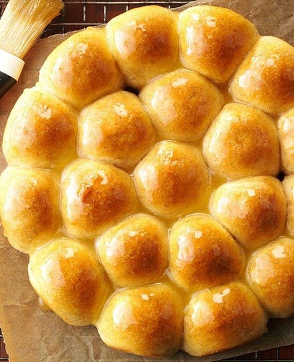 Honey Whole Wheat Pan Rolls