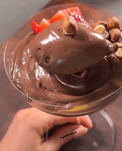 Tofu Chocolate Mousse